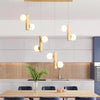 Prescott - Modern Wooden Bulb Chandelier