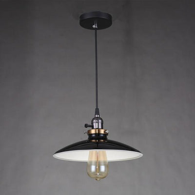 Zelus - Vintage Retro Metal Shade Hanging Lamp