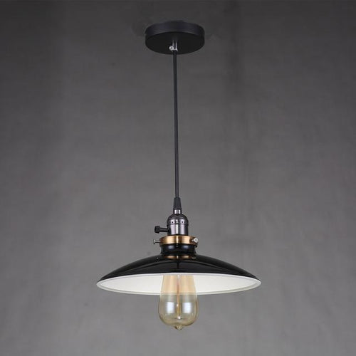 Zelus - Vintage Retro Metal Shade Hanging Lamp